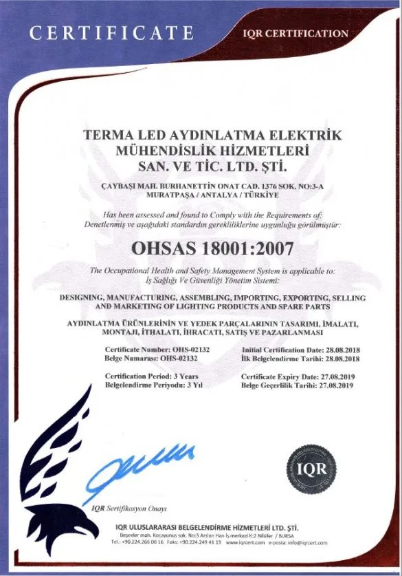 OHSAS 18001