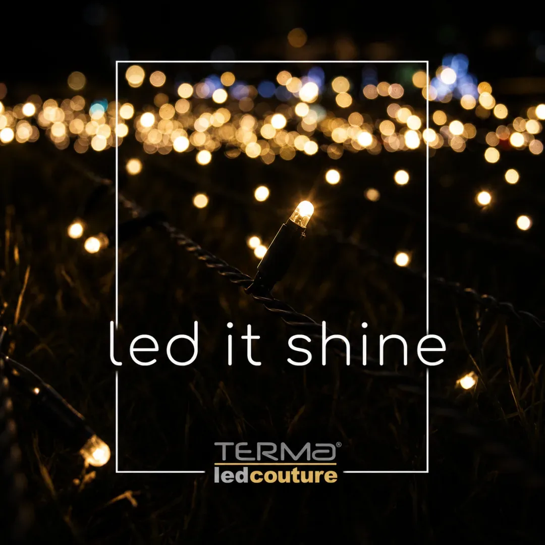 Led it Shine — dekoratif ışık huzmeleri, TERMA LEDCOUTURE