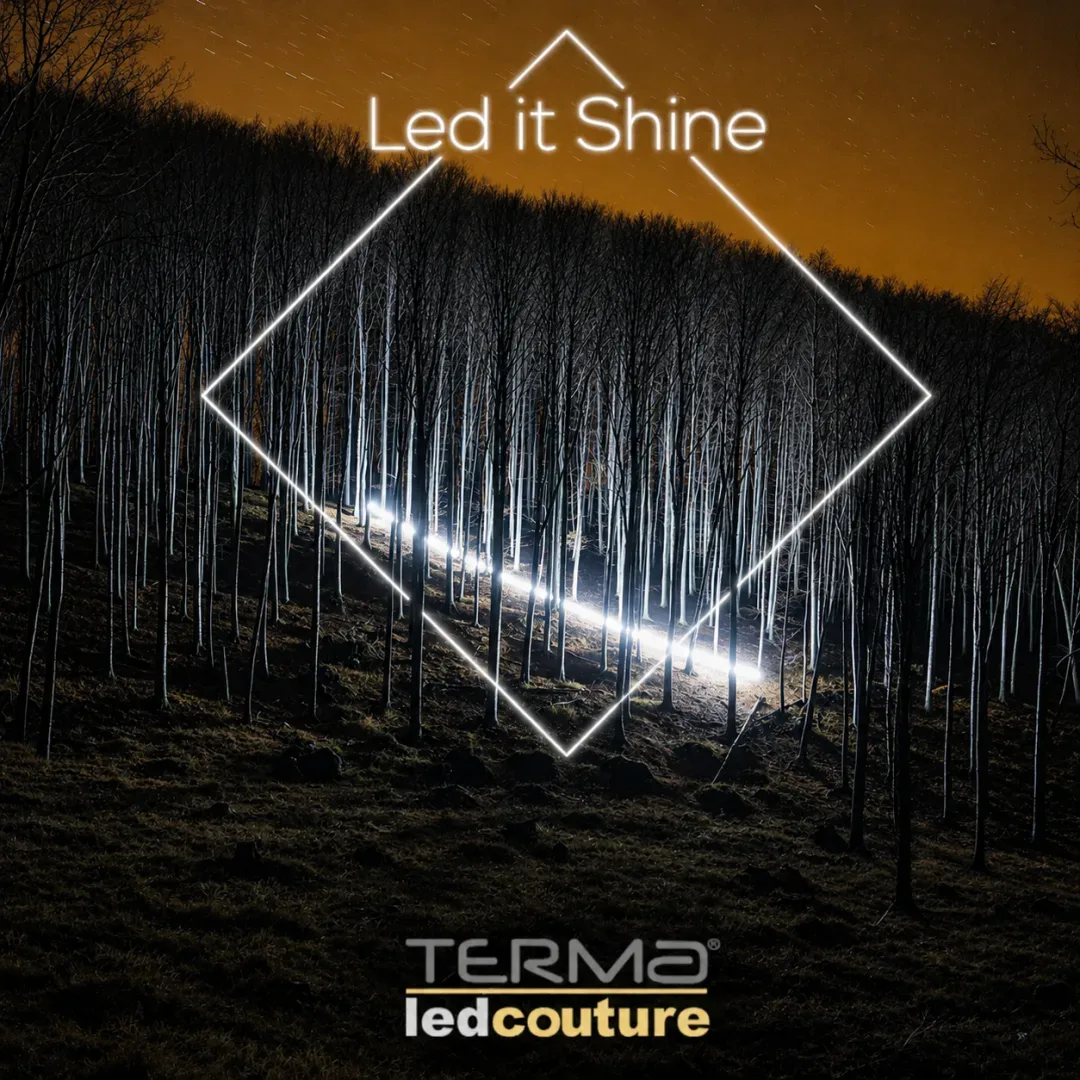 Led it Shine — geometrik neon ışık, TERMA LEDCOUTURE