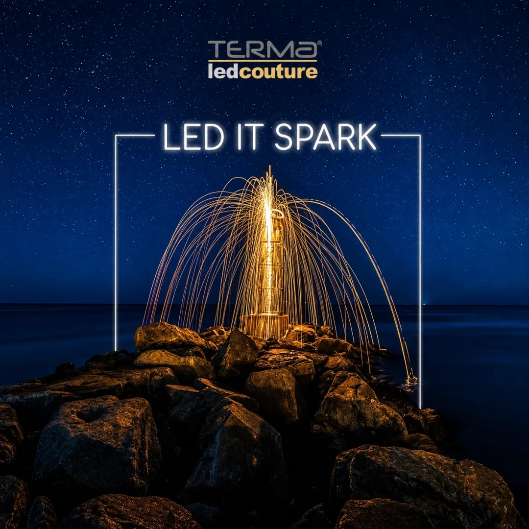 Led it Spark — alacakaranlıkta peyzaj aydınlatması, TERMA LEDCOUTURE